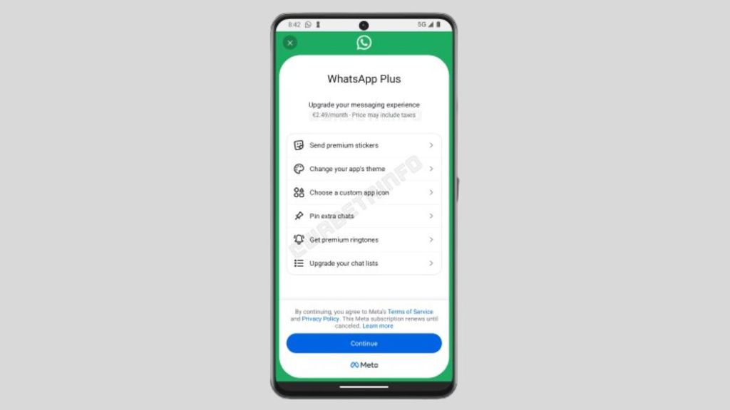 Leia mais sobre o artigo WhatsApp Plus: Meta inicia testes de plano por assinatura com recursos exclusivos
